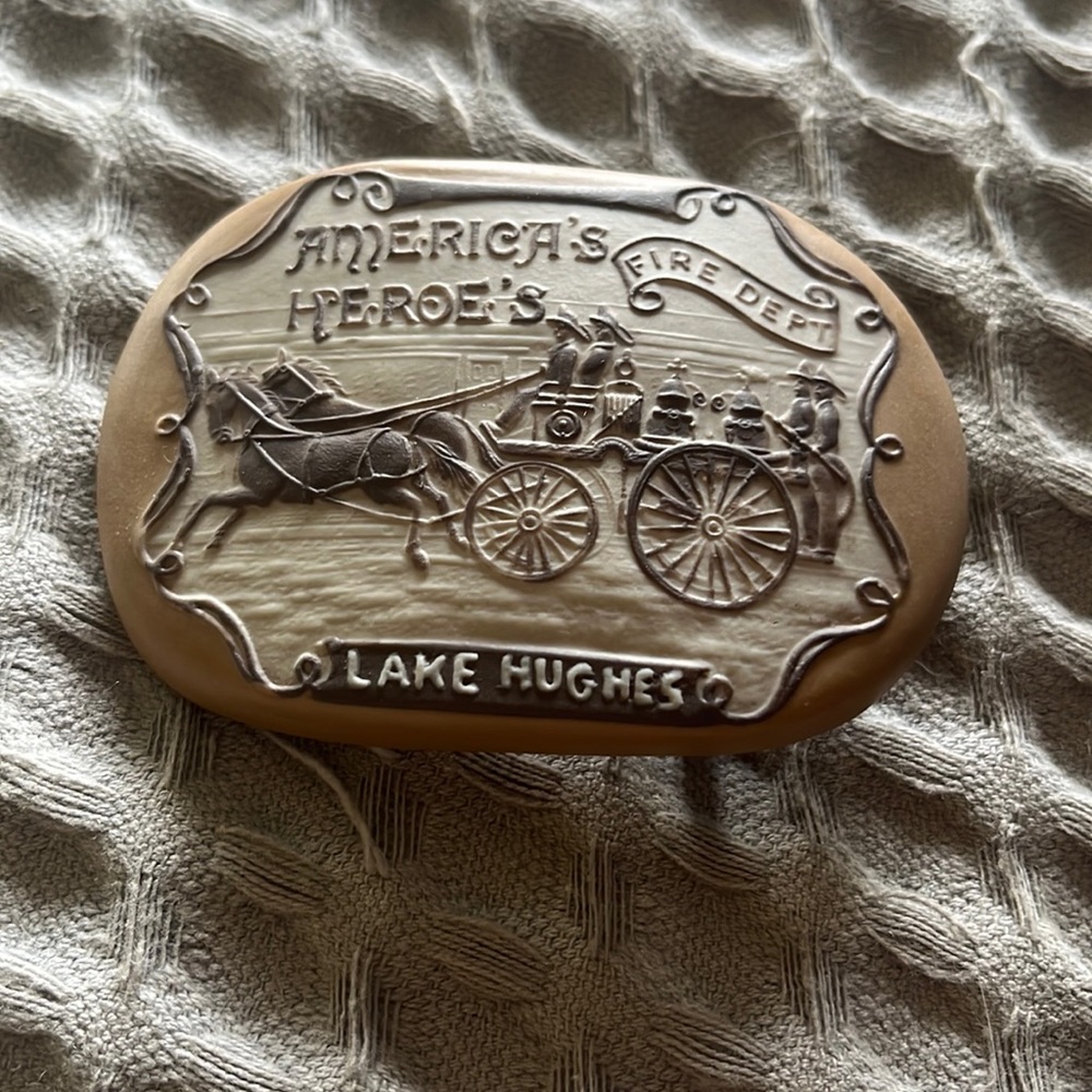 Ceramic Western Belt Buckle